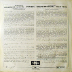 Concerto Per Orchestra / Summer Evening