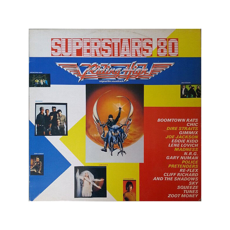 Superstars 80 - Riding High (Original Film Soundtrack)