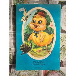 Le petit poussin espiègle