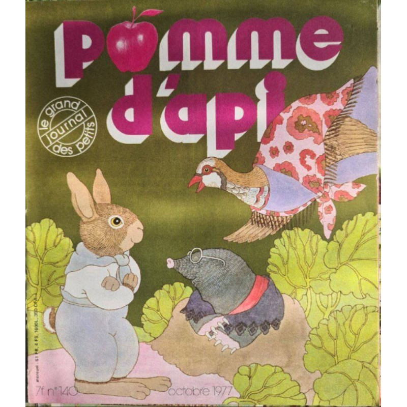 Pomme d'api nº 140 - 1977
