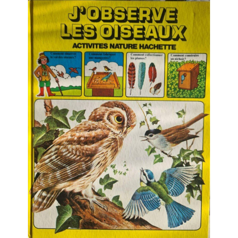 J'observe les oiseaux