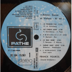 Amour Danse Et Violons - N° 44 / Disque Cadeau