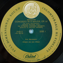 Concerto In D Major For Violin And Orchestra