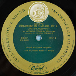 Concerto In D Major For Violin And Orchestra