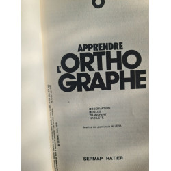 Apprendre l'orthographe