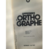 Apprendre l'orthographe