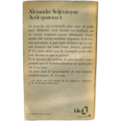 Août quatorze I