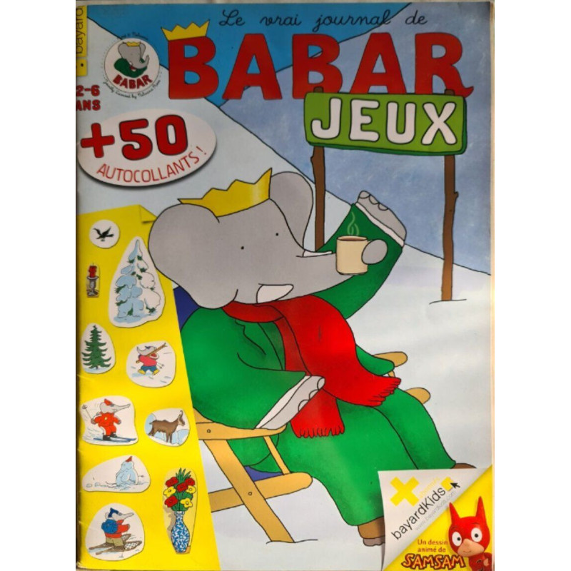 Le vrai journal de Babar Jeux