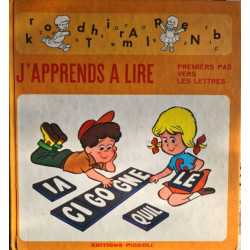 J'apprends à lire