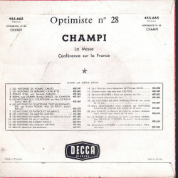 La Messe / Conférence Sur La France