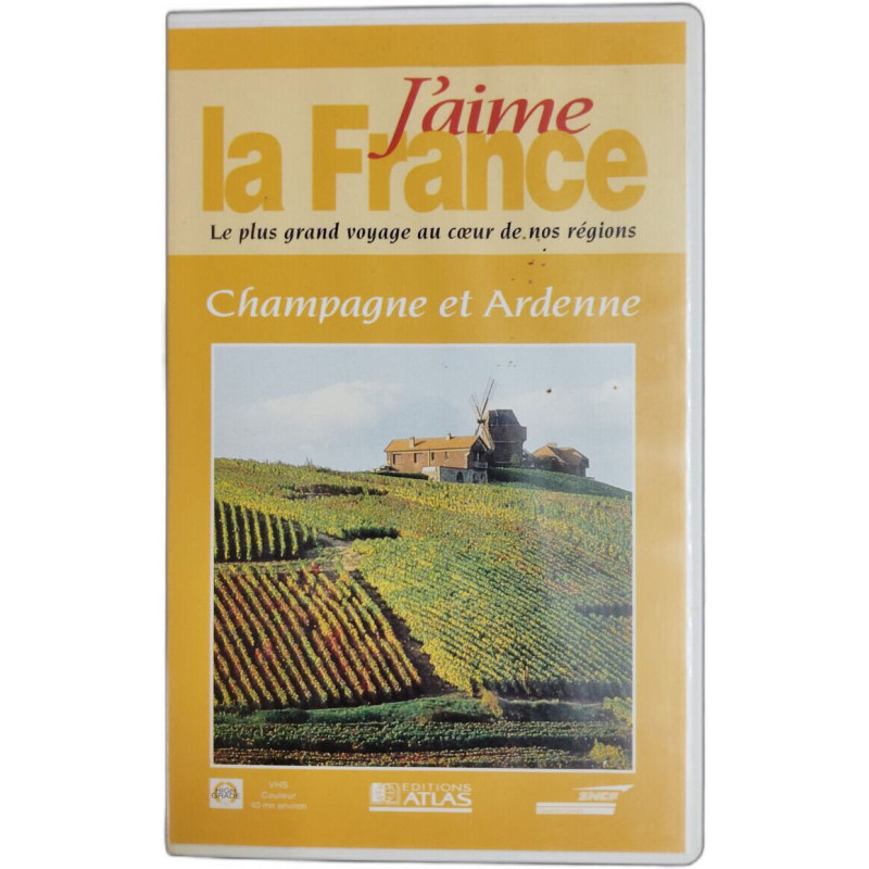 Vhs - J'aime la France : Champagne et Ardenne