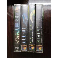 Alien Saga 20th Century Fox Home Entertainment VHS Box Set 4 Video...