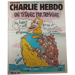 Charlie Hebdo n°1187 : Un Titanic par semaine