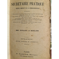 Le Secrétaire pratique ou traité complet de la correspondance