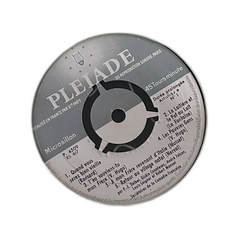 Pleiade... (P4509) 1. Quand vous serez bien vieillle (Ronsard)