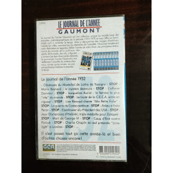 Vhs - Le journal de l'année Gaumont 1952