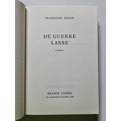 De guerre lasse