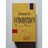 Dictionnaire des synonymes