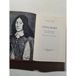Cinq-Mars ou une conjuration sous Louis XIII