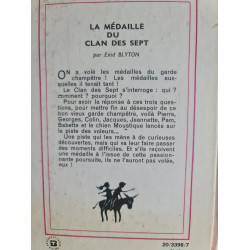 La médaille du Clan des Sept
