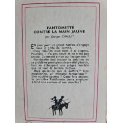 Fantômette contre la main jaune
