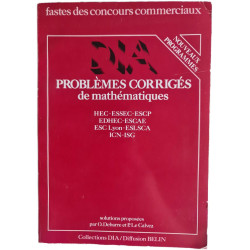Problèmes corrigés de mathématiques
