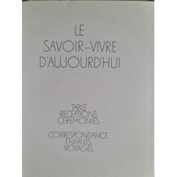 Le savoir-vivre d'aujourd'hui