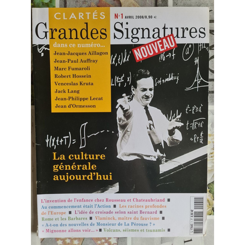 Grandes Signatures nº 1 - 2008