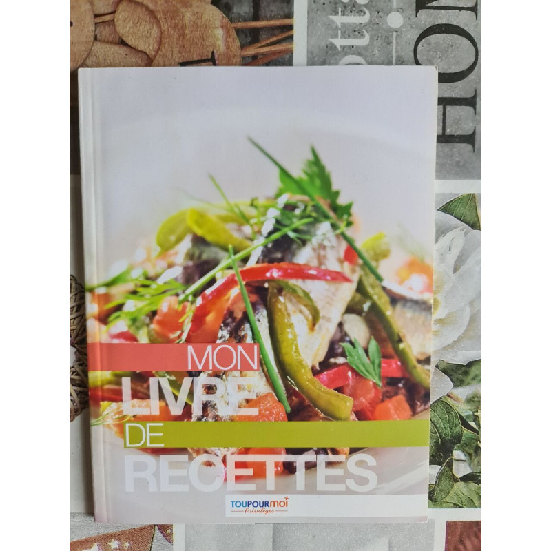 Mon livre de recettes