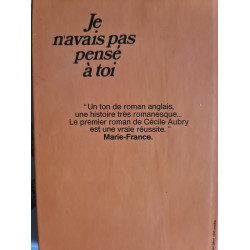 Je n'avais pas pensé à toi