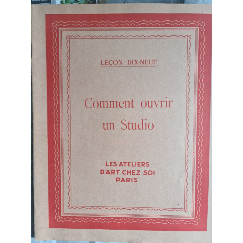 Comment ouvrir un Studio