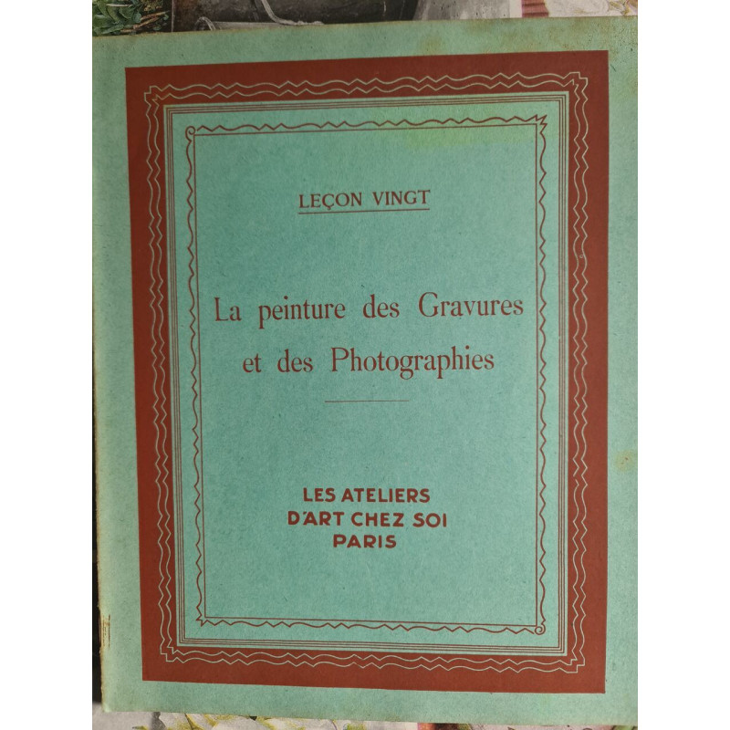 La peinture des gravures et des photographies