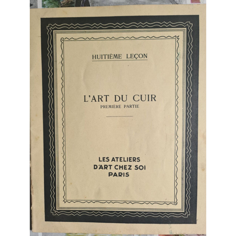 L'art du cuir
