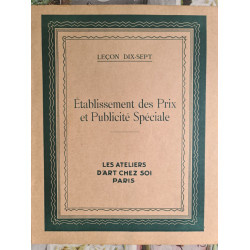 Établissement des Prix et Publicité Spéciale