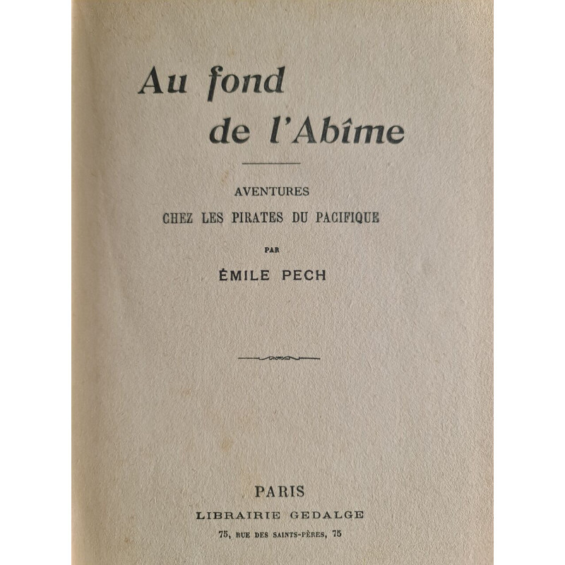 Au fond de l'Abîme