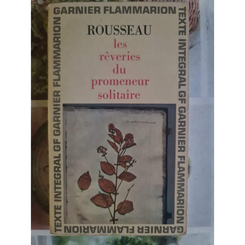 Les rêveries du promeneur solitaire