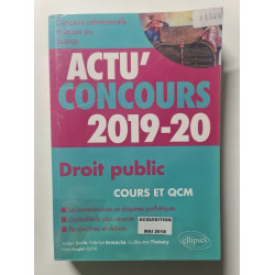 Actu' concours 2019-20 Droit public