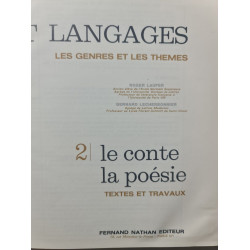 Littérature et langages