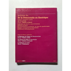 De la Démocratie en Amérique (tome II quatrième partie) de Tocqueville