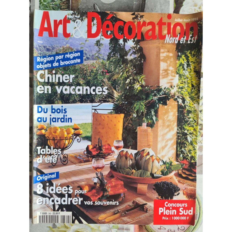 Art et Décoration nº 360 - 1998