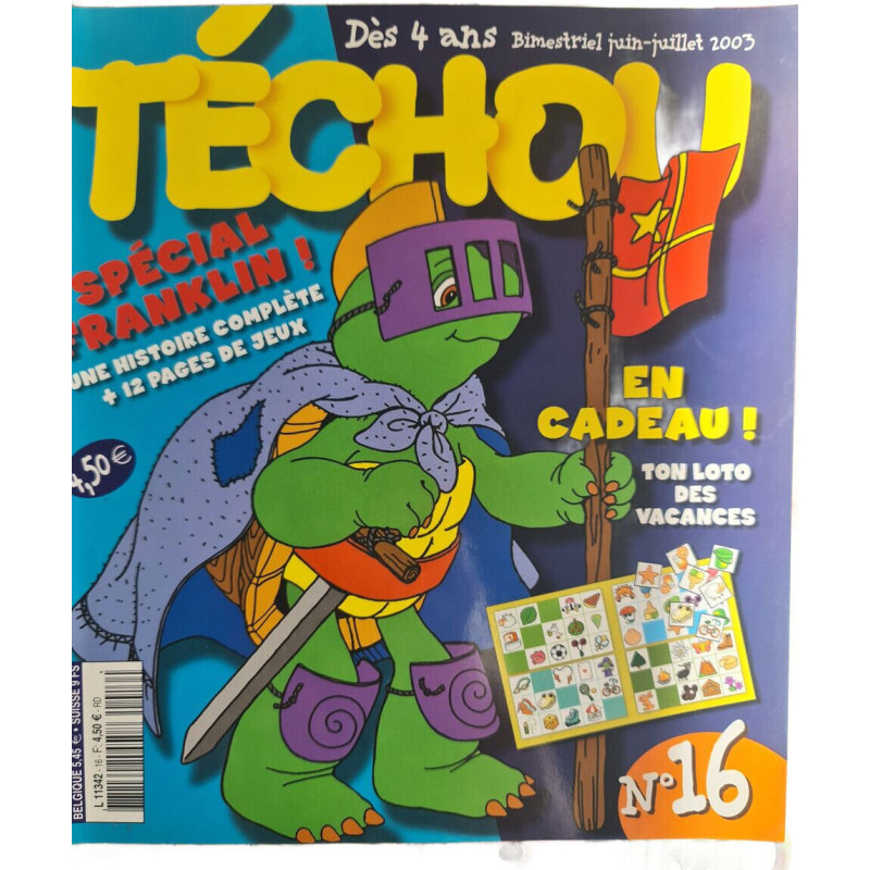 Tchou! en cadeau! ton loto des vacaces nº 16