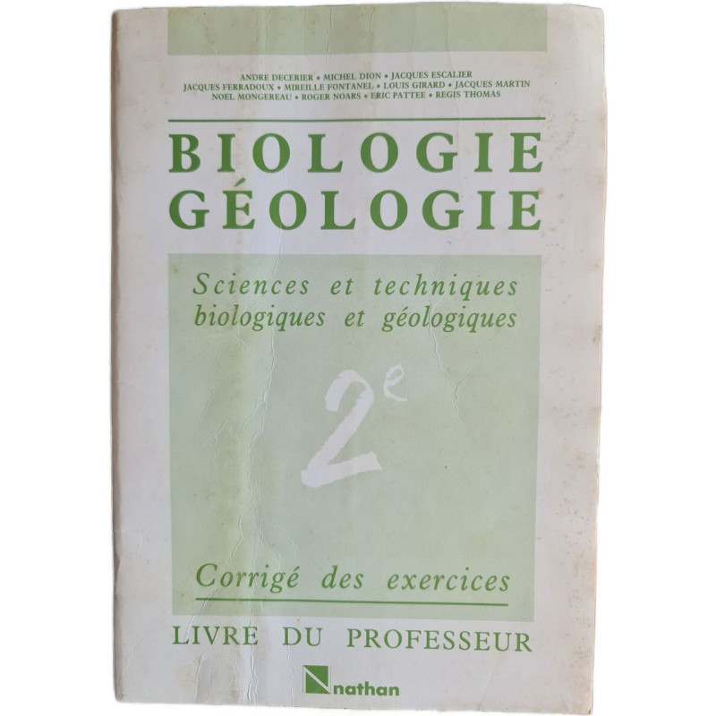 Biologie Géologie