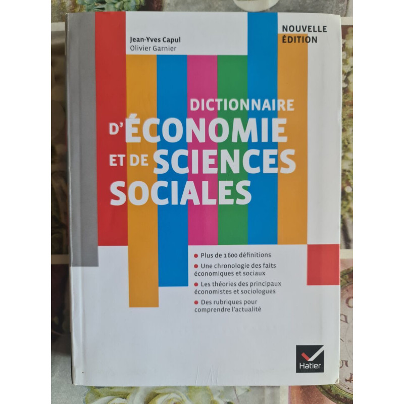 Dictionnaire d'économie et de sciences sociales