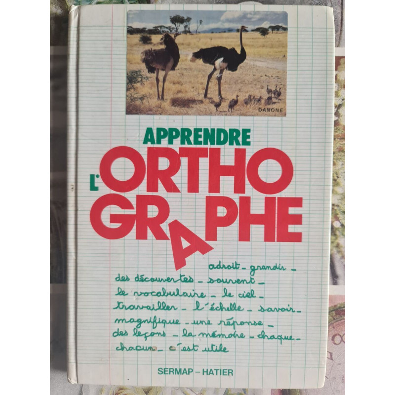 Apprendre l'orthographe