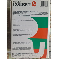 Petit Robert dictionnaire universel des noms propres 2