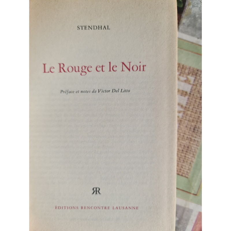 Le Rouge et le Noir