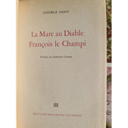 La Mare au DiableFrançois le Champi