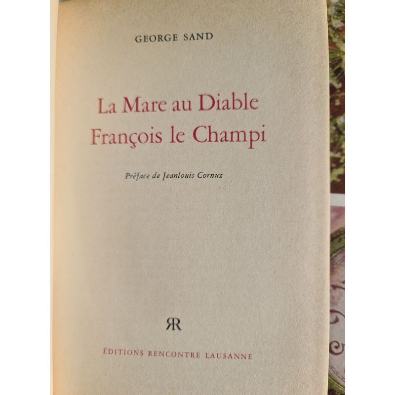 La Mare au DiableFrançois le Champi