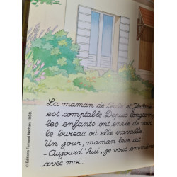 Maman va au bureau