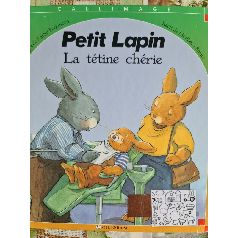 Petit Lapin La tétine chérie